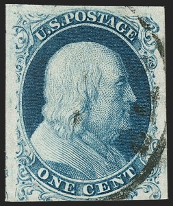 Sale 1179, Lot 2089, 1c-3c 1851-56 Issue (Scott 6-11A)