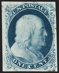 Sale 1179, Lot 2095, 1c-3c 1851-56 Issue (Scott 6-11A)