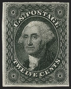 Sale 1179, Lot 2119, 5c-12c 1851-56 Issue (Scott 12-17)