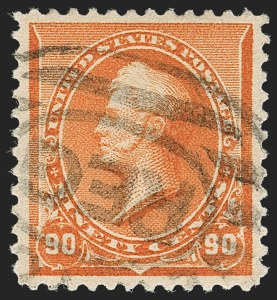 Sale Number 1179, Lot Number 2229, 1890-93 Issue (Scott 219-229) Sale Number 1179, Lot Number 2229, 1890-93 Issue (Scott 219-229)