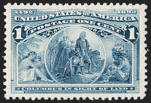 Sale Number 1179, Lot Number 2232, 1c-50c 1893 Columbian Issue (Scott 230-240)