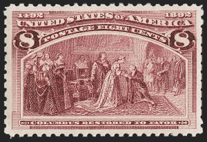 Sale Number 1179, Lot Number 2245, 1c-50c 1893 Columbian Issue (Scott 230-240) Sale Number 1179, Lot Number 2245, 1c-50c 1893 Columbian Issue (Scott 230-240)
