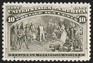 Sale Number 1179, Lot Number 2246, 1c-50c 1893 Columbian Issue (Scott 230-240) Sale Number 1179, Lot Number 2246, 1c-50c 1893 Columbian Issue (Scott 230-240)