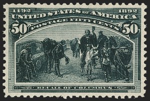 Sale Number 1179, Lot Number 2251, 1c-50c 1893 Columbian Issue (Scott 230-240) Sale Number 1179, Lot Number 2251, 1c-50c 1893 Columbian Issue (Scott 230-240)