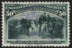 Sale 1179, Lot 2256, 1c-50c 1893 Columbian Issue (Scott 230-240)