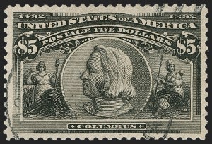 Sale Number 1179, Lot Number 2281, $1.00-$5.00 1893 Columbian Issue (Scott 241-245) Sale Number 1179, Lot Number 2281, $1.00-$5.00 1893 Columbian Issue (Scott 241-245)