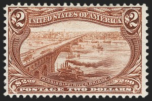 Sale 1179, Lot 2330, 1898 Trans-Mississippi Issue (Scott 285-293), $2.00 Trans-Mississippi (293) Sale 1179, Lot 2330, 1898 Trans-Mississippi Issue (Scott 285-293)