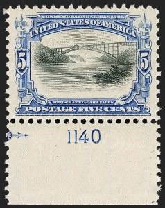 Sale 1179, Lot 2337, 1901 Pan-American Issue (Scott 294-299)