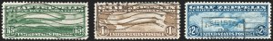 Sale 1179, Lot 2478, Air Post: Graf Zeppelin Issue (C13-C15)