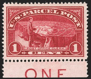 Sale 1179, Lot 2534, Back-of-Book: Special Delivery thru Parcel Post