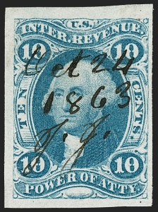 Sale 1179, Lot 2655, Revenues: First Issue