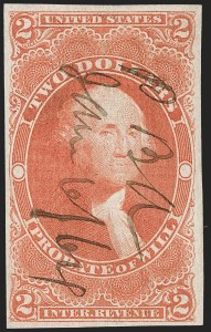 Sale 1179, Lot 2667, Revenues: First Issue
