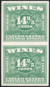 Sale 1179, Lot 2714, Revenues: Wine Stamps, Distilled Spirits