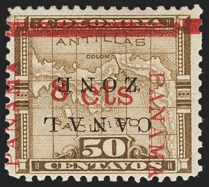 Sale 1179, Lot 2758, U.S. Possessions: Canal Zone