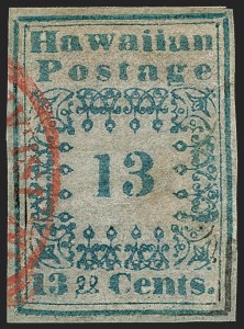 Sale 1179, Lot 2781, U.S. Possessions: Hawaii, Missionaries thru Kamehameha III Issues