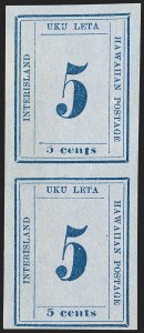Sale 1179, Lot 2815, U.S. Possessions: Hawaii, Numerals Issues