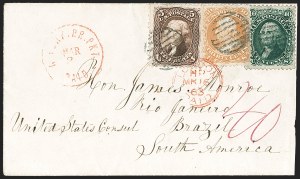 Sale 1185, Lot 40, 1861-66 Issue
