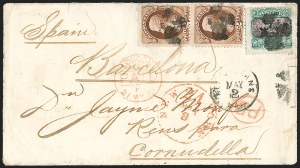 Sale 1185, Lot 57, 1869 Pictorial Issue and Re-Issue