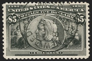 Sale Number 1185, Lot Number 73, Columbian Issue, 1894-98 Bureau Issue