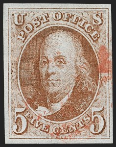 Sale 1187, Lot 12, 1847 Issue (Scott 1-2)