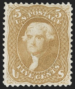 Sale 1187, Lot 126, 1861-66 Issue (Scott 56-78)