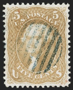 Sale 1187, Lot 128, 1861-66 Issue (Scott 56-78)