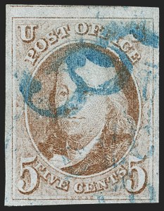 Sale 1187, Lot 13, 1847 Issue (Scott 1-2)