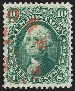 Sale 1187, Lot 132, 1861-66 Issue (Scott 56-78)
