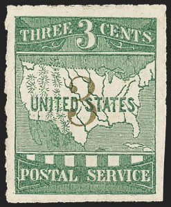 Sale 1187, Lot 145, 1867-68 Grilled Issue (Scott 79-101)