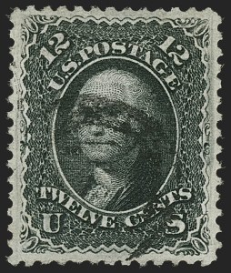 Sale 1187, Lot 152, 1867-68 Grilled Issue (Scott 79-101)