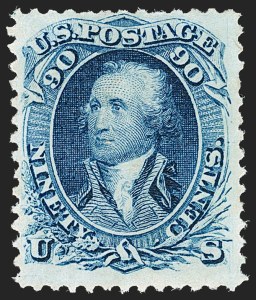 Sale 1187, Lot 170, 1867-68 Grilled Issue (Scott 79-101)