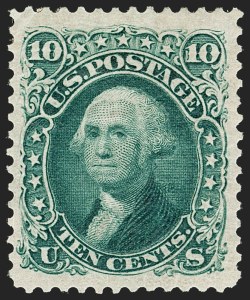 Sale 1187, Lot 178, 1867-68 Grilled Issue (Scott 79-101)