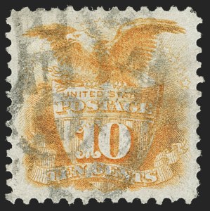 Sale 1187, Lot 216, 1875 Re-Issue of 1869 Pictorial Issue (Scott 123-133a)