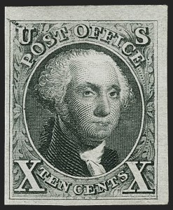 Sale 1187, Lot 22, 1875 Reproduction of 1847 Issue (Scott 3-4)