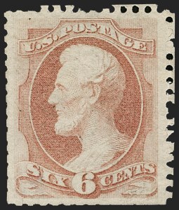 Sale 1187, Lot 268, 1875 Continental Bank Note Co. Hard Paper Special Printing (Scott 167-177)