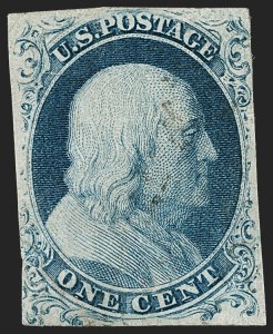 Sale 1187, Lot 27, 1851-56 Issue (Scott 5-17)