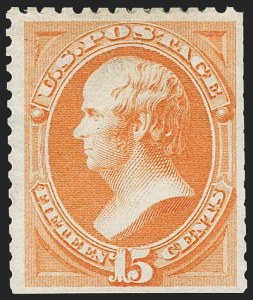 Sale 1187, Lot 275, 1875 Continental Bank Note Co. Hard Paper Special Printing (Scott 167-177)