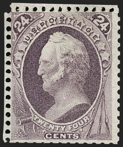 Sale 1187, Lot 278, 1875 Continental Bank Note Co. Hard Paper Special Printing (Scott 167-177)