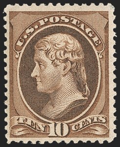 Sale 1187, Lot 319, 1881-83 American Bank Note Co. Issues (Scott 205-211B)