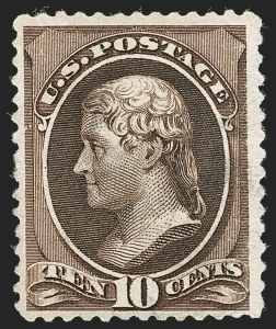 Sale 1187, Lot 320, 1881-83 American Bank Note Co. Issues (Scott 205-211B)