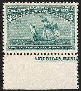 Sale Number 1187, Lot Number 357, 1893 Columbian Issue (Scott 230-245) Sale Number 1187, Lot Number 357, 1893 Columbian Issue (Scott 230-245)