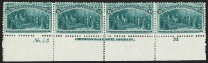Sale 1187, Lot 369, 1893 Columbian Issue (Scott 230-245)