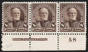 Sale 1187, Lot 390, 1894-98 Bureau Issues (Scott 246-284)