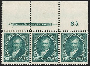 Sale 1187, Lot 412, 1894-98 Bureau Issues (Scott 246-284)