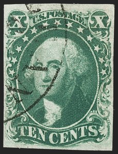 Sale 1187, Lot 47, 1851-56 Issue (Scott 5-17)
