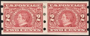 Sale 1187, Lot 475, Private Vending and Affixing Machine Perforations
