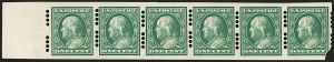 Sale 1187, Lot 477, Private Vending and Affixing Machine Perforations