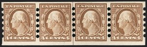 Sale 1187, Lot 481, Private Vending and Affixing Machine Perforations