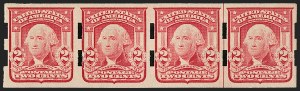 Sale 1187, Lot 492, Private Vending and Affixing Machine Perforations