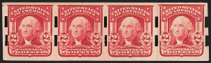 Sale 1187, Lot 493, Private Vending and Affixing Machine Perforations